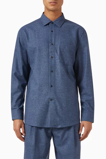 Shirt in Drago Wool
