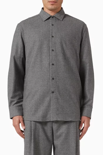 Shirt in Drago Wool