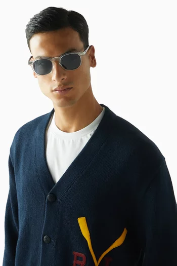 PH D-frame Sunglasses in Acetate