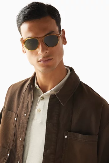 PH D-frame Sunglasses in Plastic