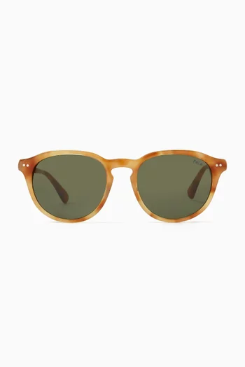 PH D-frame Sunglasses in Plastic