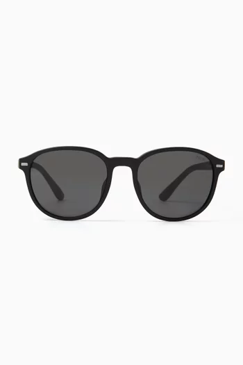 PH D-frame Sunglasses in Plastic