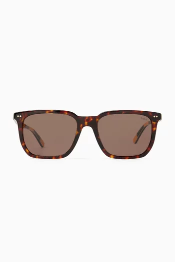 PH Rectangular Sunglasses in Acetate