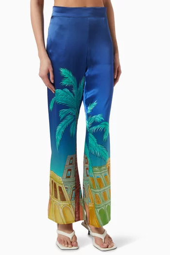 Cuban Nights Pants in Silk