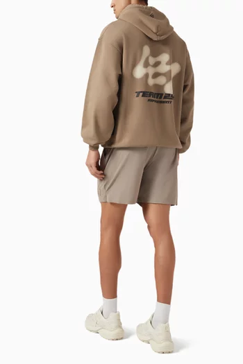 247 Future Terrains Oversized Hoodie in Cotton
