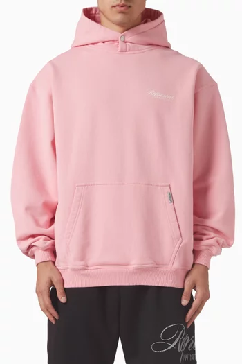 Owners Club Script Hoodie in Cotton