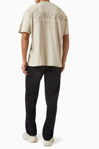 Owners Club Script T-shirt in Cotton-jersey