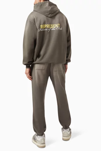 Patron Of The Club Hoodie in Cotton