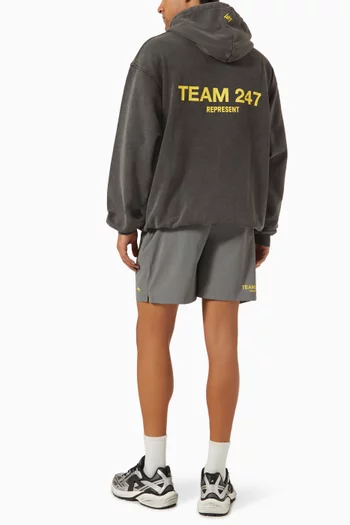 Team 247 Oversized Hoodie in Cotton