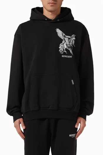 Elegance in Motion Hoodie in Cotton