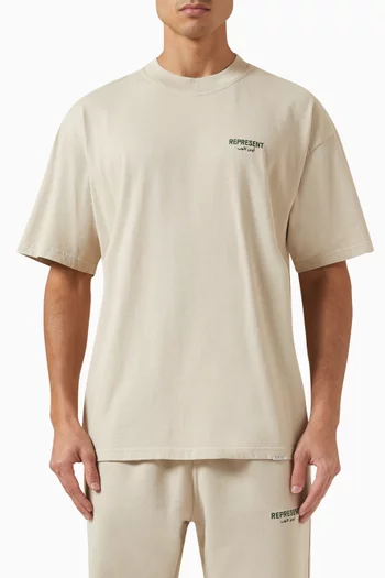 Owners Club Arabic T-shirt in Cotton-jersey