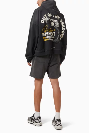 Out of the Shadows Hoodie in Cotton Jersey