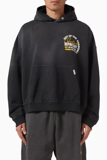 Out of the Shadows Hoodie in Cotton Jersey