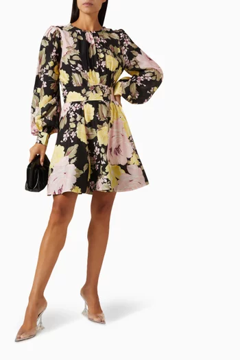 Viscose Tieband Dress in Viscose