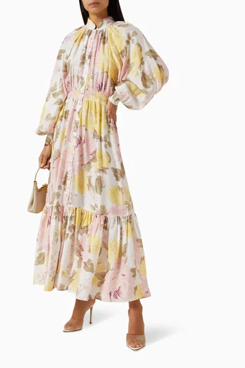 Viscose Maxi Dress in Viscose
