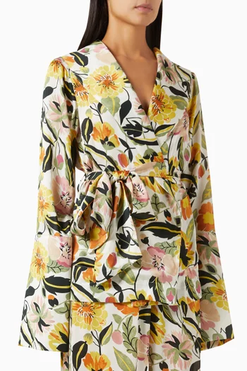 Printed Kimono in Viscose