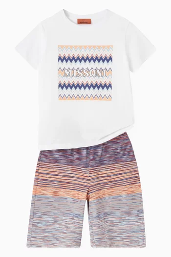 Logo T-shirt in Cotton
