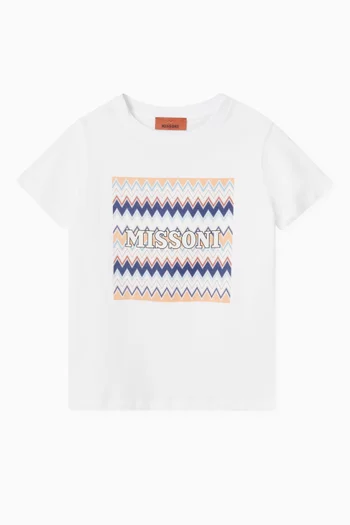 Logo T-shirt in Cotton