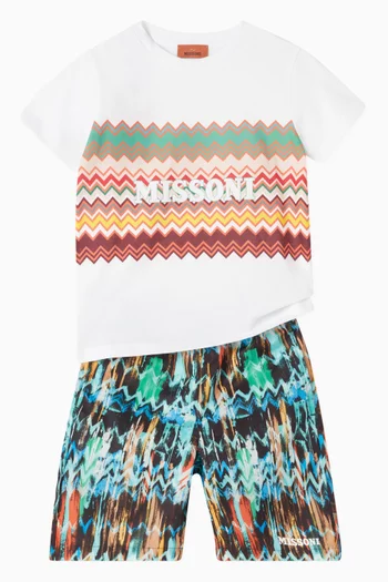 Logo T-shirt in Cotton