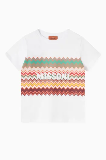 Logo T-shirt in Cotton