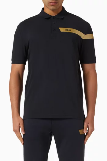 Active Paddy Polo Shirt in Cotton-blend Piqué