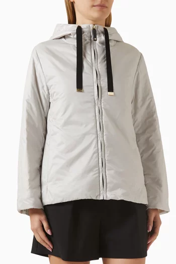Greenh Water-repellent Jacket in Technical Canvas