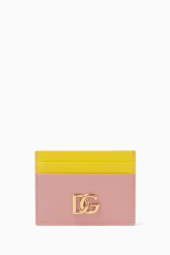 DG Card Holder in Calfskin