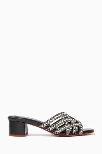 Dalias 30 Embellished Mule Sandals
