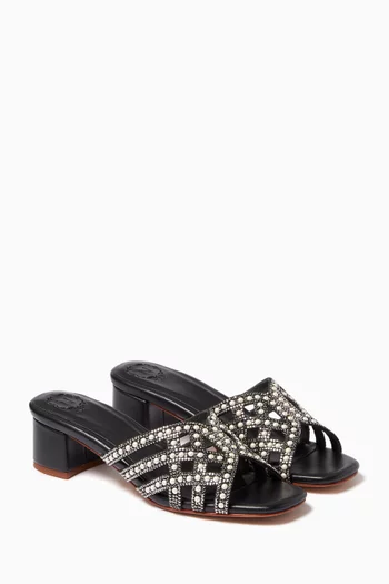 Dalias 30 Embellished Mule Sandals