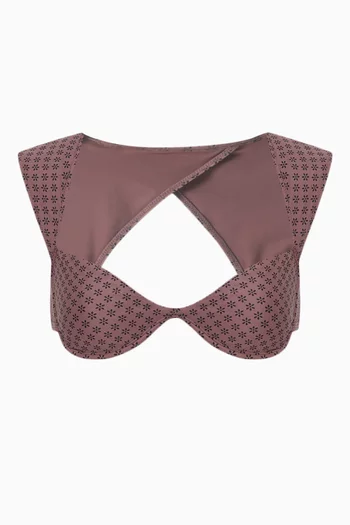 Bella Bikini Top in ECONYL® Regenerated Nylon-blend