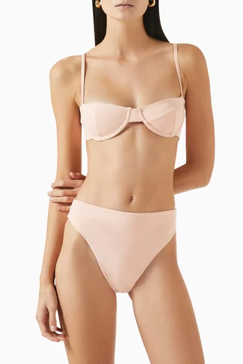 قطعة بيكيني علوية فينتج ليكرا