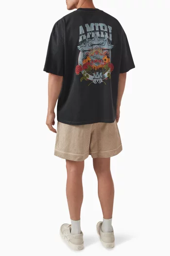 Championship Logo-print T-shirt in Cotton