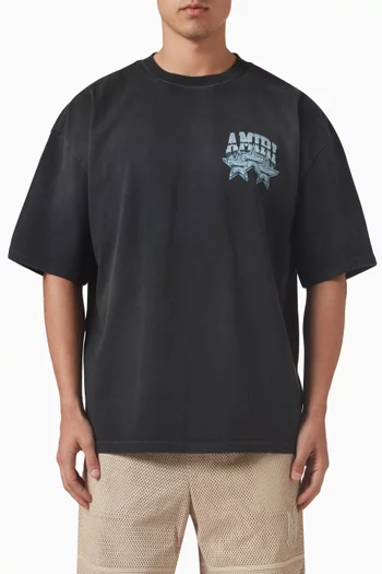 Championship Logo-print T-shirt in Cotton