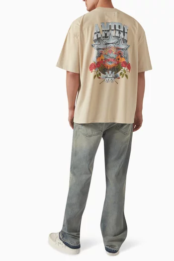Championship Logo-print T-shirt in Cotton