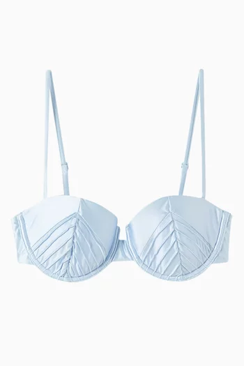 Bruna Bikini Top in Nylon-blend