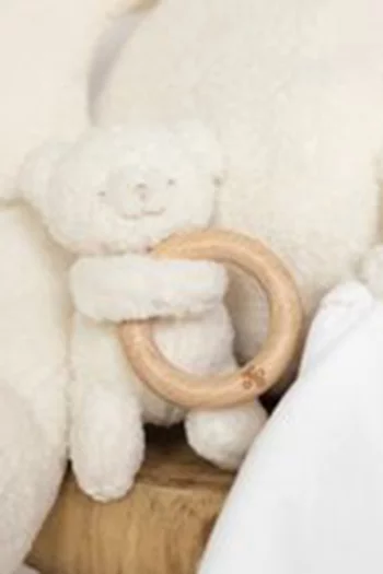 Gaston the Bear Rattle Toy
