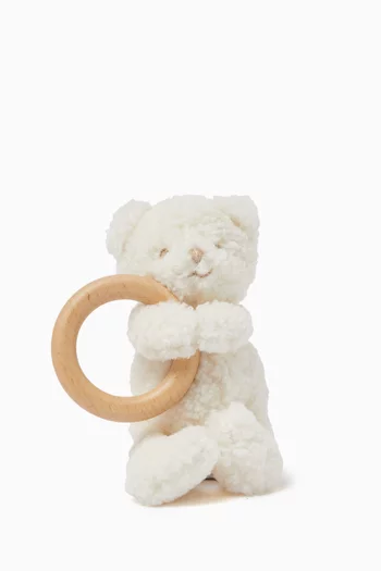 Gaston the Bear Rattle Toy