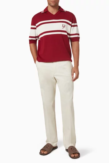 Logo-embroidered Polo Shirt
