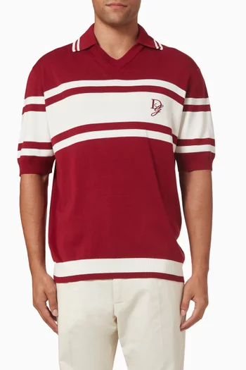 Logo-embroidered Polo Shirt