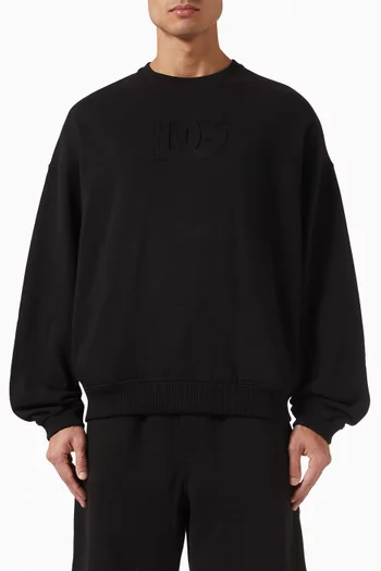 Logo Sweatshirt in Cotton