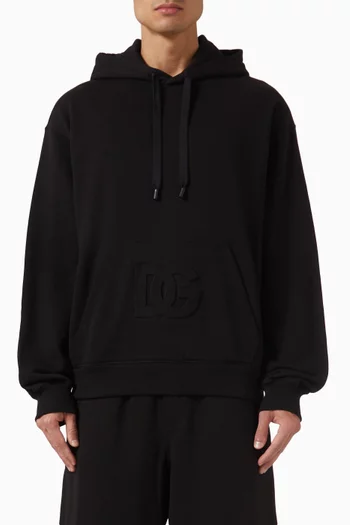 Logo Embossed Hoodie