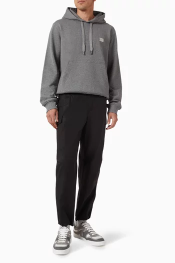 Logo-tag Hoodie in Cotton-jersey