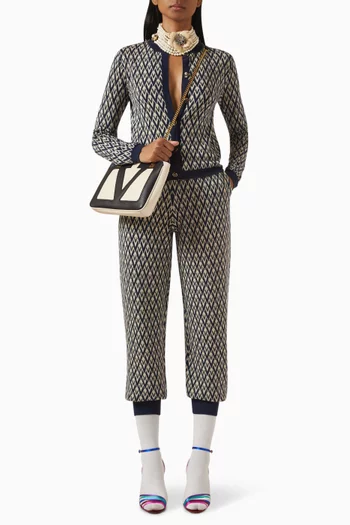 Toute la V Crop Pants in Virgin Wool