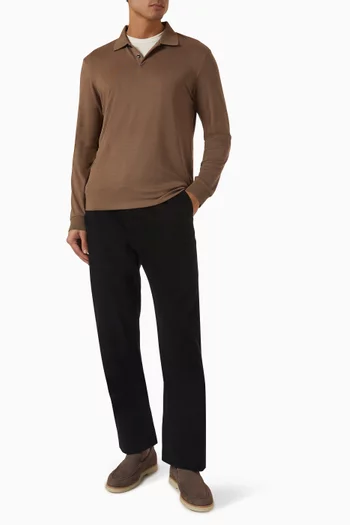 Goris Polo Shirt in Modal-jersey