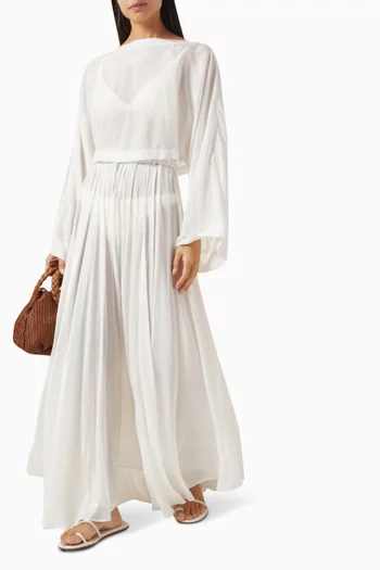Cremona Kimono Top in Rayon Voile
