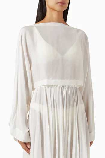 Cremona Kimono Top in Rayon Voile