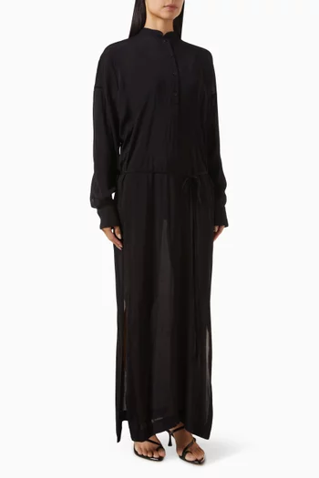 Cremonab Tunic Maxi Dress in Rayon Voile