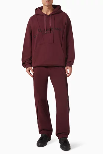 Logo Hoodie in Cotton Jersey