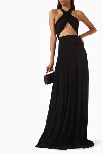 Convertible Gown in Poly-lycra