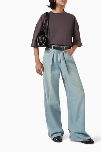 Candy Wide-leg Jeans in Denim
